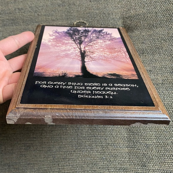 Springbox Wood Wall Hang Decor Christian - Picture 5 of 12